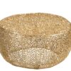 Salontafel - Koraalpatroon - Aluminium - Goud