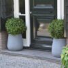 Bloempot Vermont Grey - Fiberstone - Ø44 x H46 cm