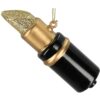 Kerstbal - Lipstick - Gold - Ø 3x9cm - Set van 4
