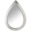 Spiegel Teardrop - Metaal - Zilver
