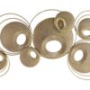 Wanddecoratie Gaylor - Metaal - Goud