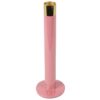 Kandelaar Madras - Metaal/Nikkel - Oud Roze - Ø7x21,5cm