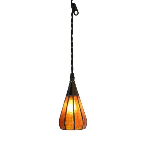 Creatieve Tiffany Lamp aan Linnen Snoer Drop - Afbeelding 3