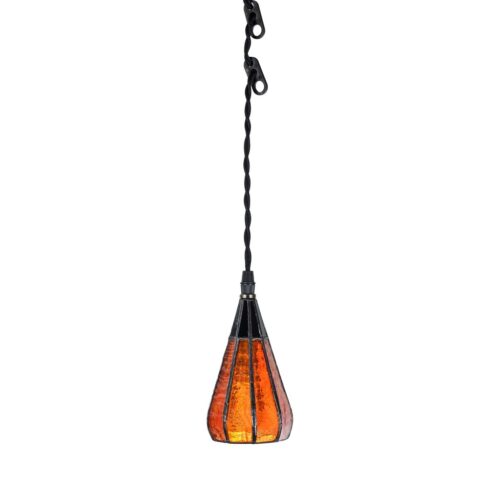 Creatieve Tiffany Lamp aan Linnen Snoer Drop - Afbeelding 5