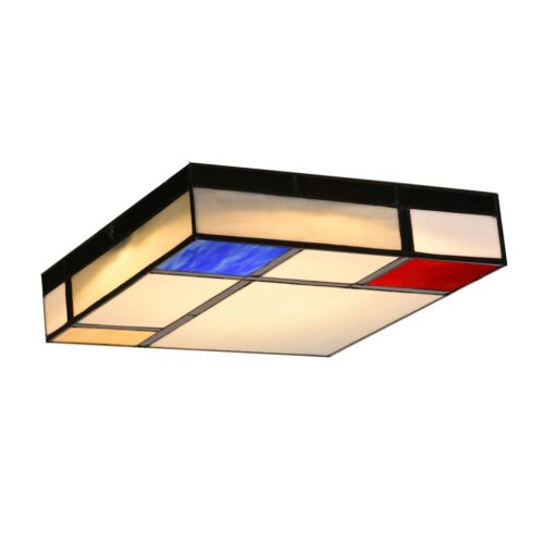 Tiffany Plafonnière/Wandlamp Compositie Mondriaan - Afbeelding 6