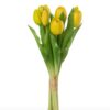Boeket Tulpen 7stuks - PU - Geel - Small - 31,5cm