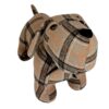 Deurstopper Hond Leo - Tartan Textiel - Multi - 50x24x26cm