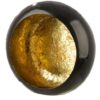 Theelichthouder Didi - Metaal - Zwart/Goud - Small L19xB7xH16cm