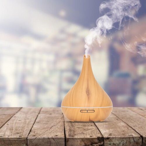 Elektrische Aroma Diffuser Lotus Pro - Light Wood