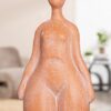 Dame Marcelle Staand - Poly - Terracotta - L17,5xB19,5xH34cm
