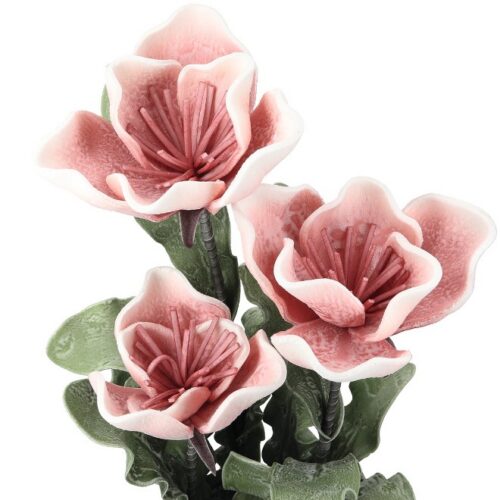 Alternative view of Kunstplant Pentola in Pot - Foam - Pink/White - Ø9,5xH40cm