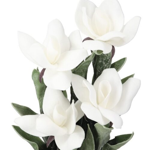 Alternative view of Kunstplant Pentola in Pot - Foam - White - Ø9,5xH38cm