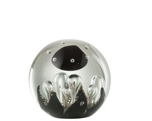 Presse Papier Magic - Glas - Goud/Zwart - Large - Ø12xH12cm