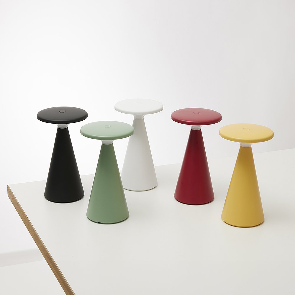 Tafellamp Nyhavn - Zacht Groen - Kunststof - Ø9,5xH21cm - Afbeelding 12