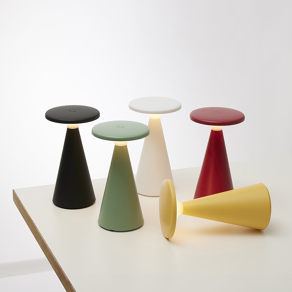 Tafellamp Nyhavn - Zacht Groen - Kunststof - Ø9,5xH21cm - Afbeelding 10