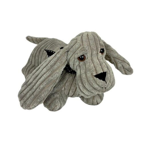 Deurstopper Hond Bailey - Corduroy - Grijs - 37x15x16cm